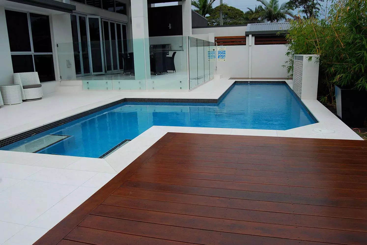 Pool Decking Brisbane Gold Coast, Decking Around Pool