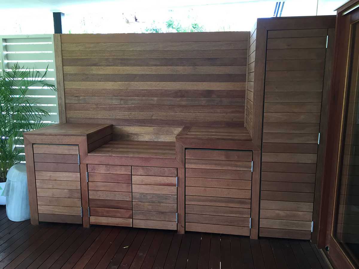 Timber Outdoor Kitchen Design Ideas Brisbane, Gold Coast, Logan