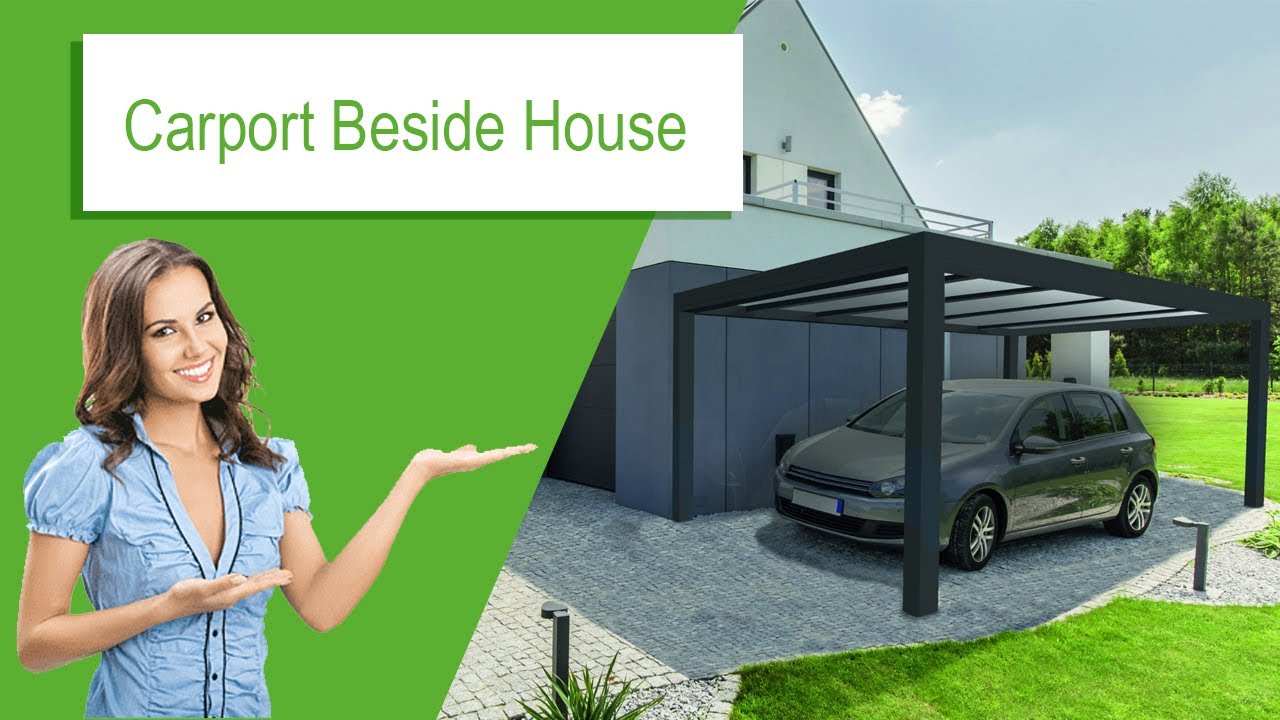 Carport Beside House - Brisbane, Gold Coast - Diamond Patios