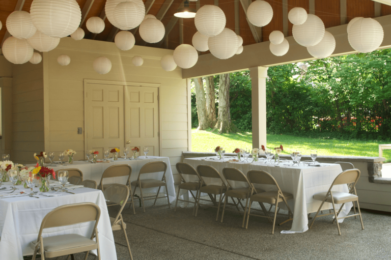 Decorating a Carport for a Party