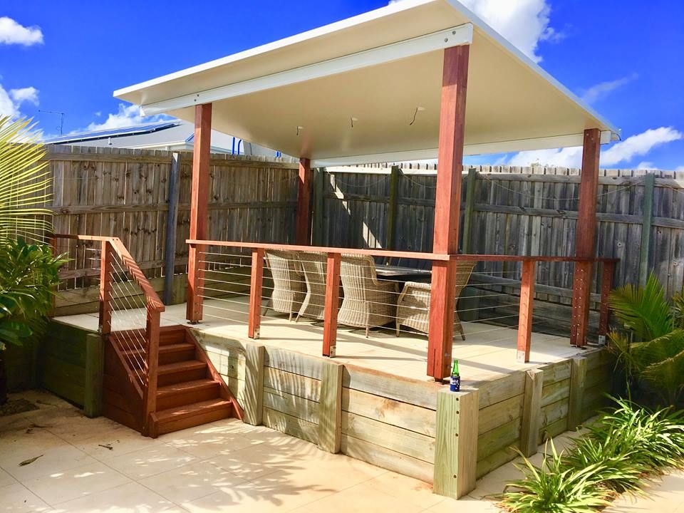 outdoor office pergola