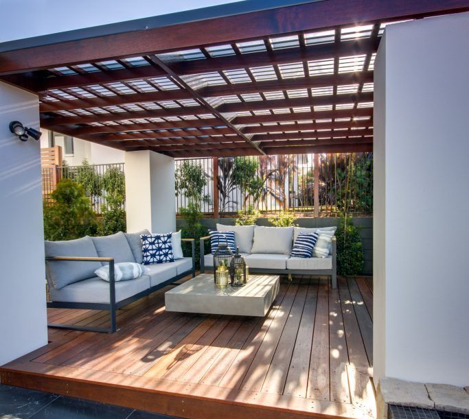 Outdoor office pergola brisbane