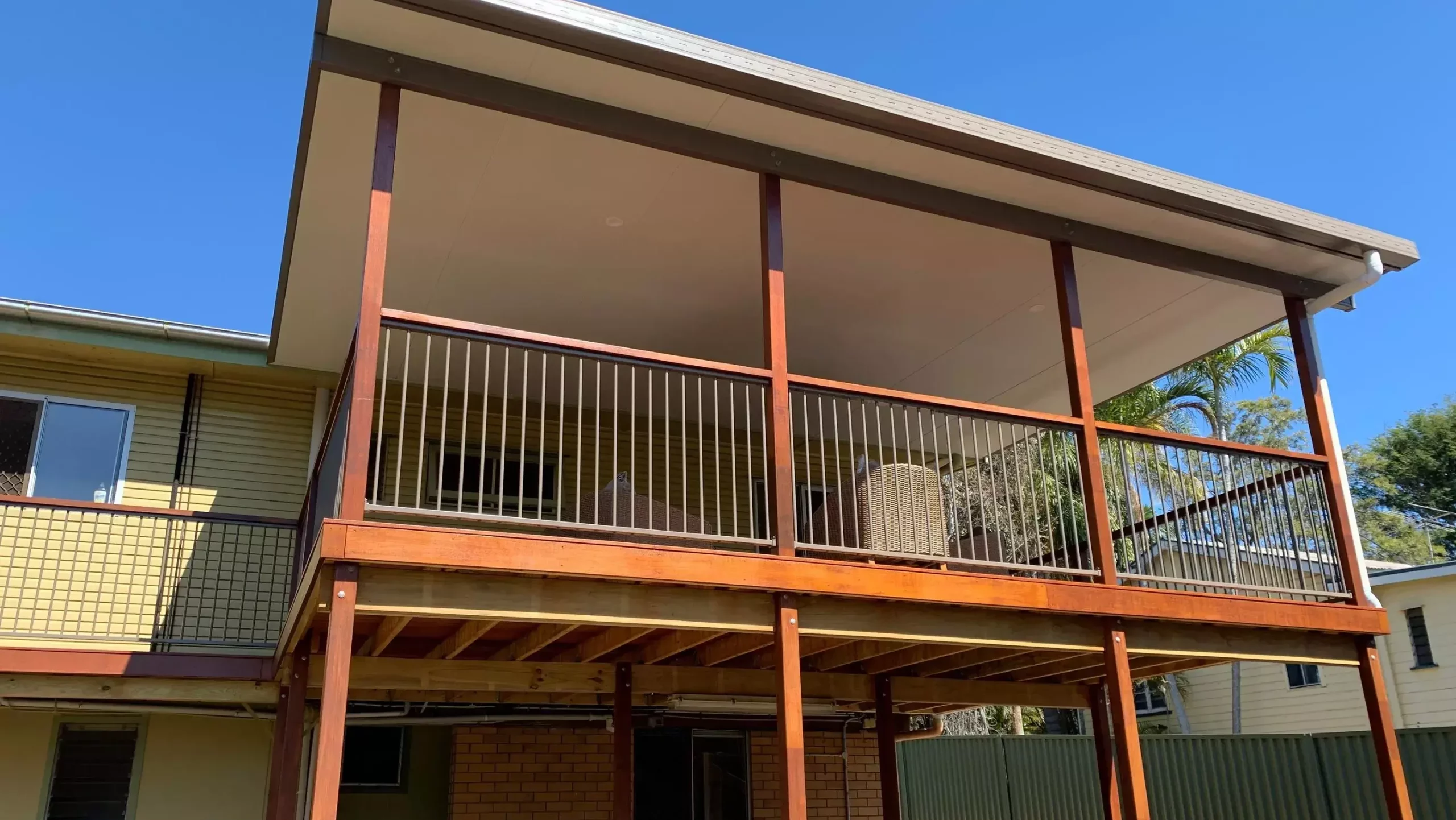 Insulated Patio Roofing and deck Brisbane - DeKing Decks
