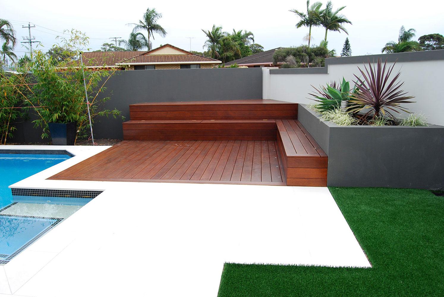 Pool decking Brisbane - DeKing Decks
