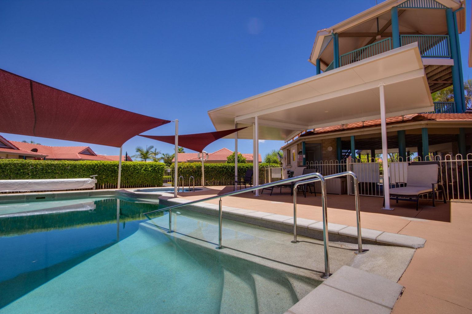 flyover patio roofing Brisbane - DeKing Decks