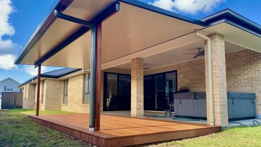 Ground Level Deck and Patio Roof